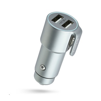 Incarcator auto ultrarapid Xblitz Q30 PRO, Quick Charge 3.0, utilizare in caz de urgenta, 12/24 V, Gri Incarcator auto ultrarapid Xblitz Q30 PRO, Quick Charge 3.0, utilizare in caz de urgenta, 12/24 V, Gri