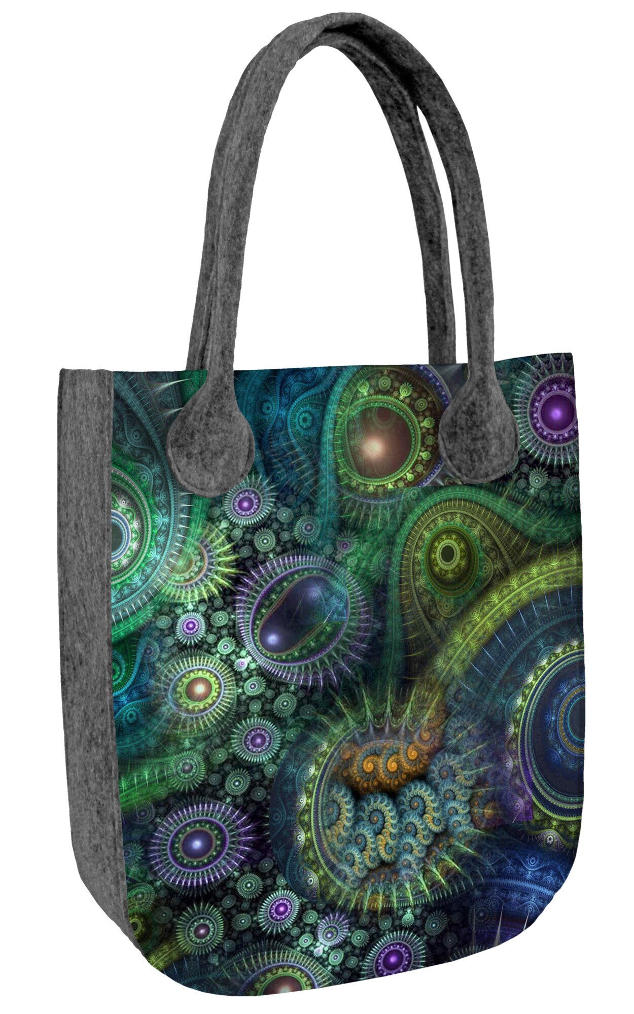 Bertoni, Geanta din pasla City, model Nirvana, Multicolor