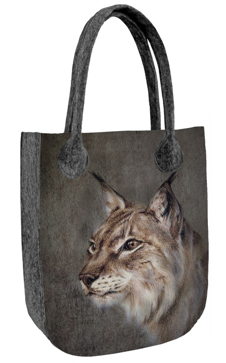 Bertoni CITY Lynx városi filctáska, kék, 30x40cm