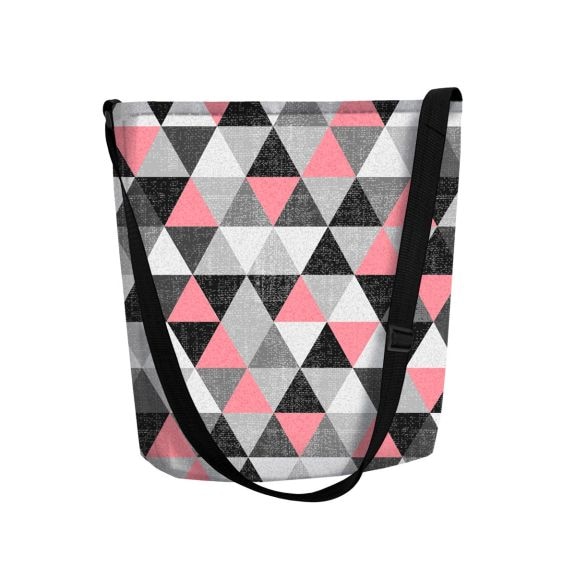 Bertoni, Geanta Funky Dhalia din pasla ecologica, Imprimata, Multicolor