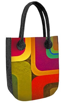 Bertoni, Geanta City Antracyt din pasla ecologica, Model Modern, Multicolor Bertoni, Geanta City Antracyt din pasla ecologica, Model Modern, Multicolor