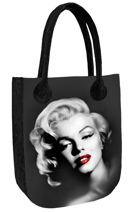Bertoni, City Anthracyt táska ökológiai filcből, Monroe modell, Multicolor