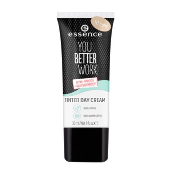 Crema nuantatoare essence, you better work! tinted day cream 10 light nude, 30 ml Crema nuantatoare essence, you better work! tinted day cream 10 light nude, 30 ml