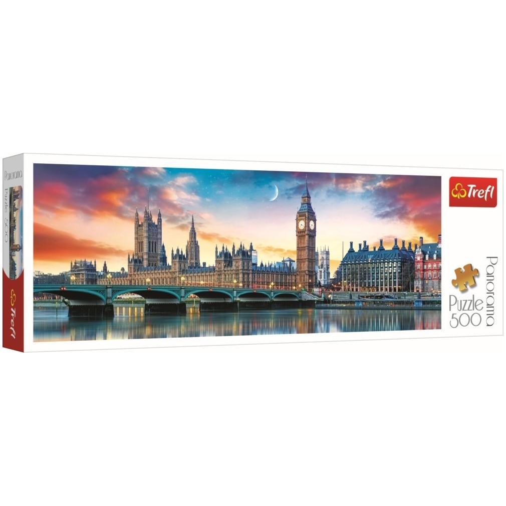 Puzzle Trefl, Panorama Big Ben, 500 piese