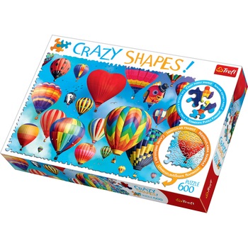 Puzzle Trefl, Baloane colorate, 600 piese ciudate Puzzle Trefl, Baloane colorate, 600 piese ciudate