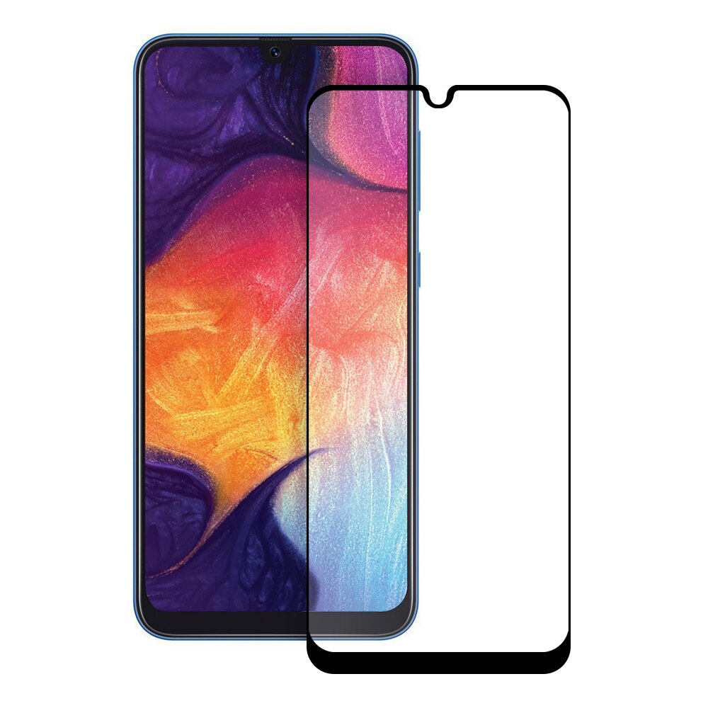 Folie de sticla Samsung Galaxy A50, MyStyle® 5D FULL GLUE Negru