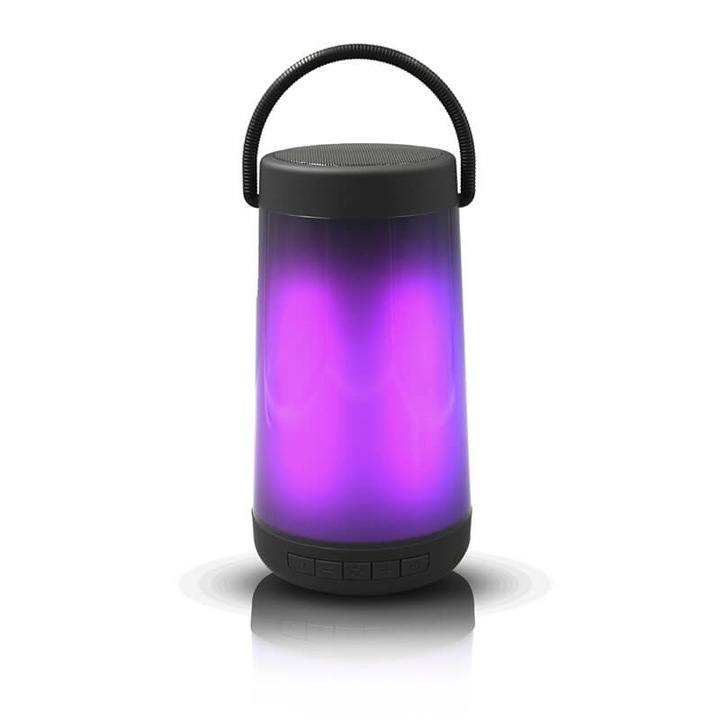 Platinet Bluetooth LED Speaker PMG15LED - безжичен Bluetooth спийкър с LED визуализация за мобилни устройства