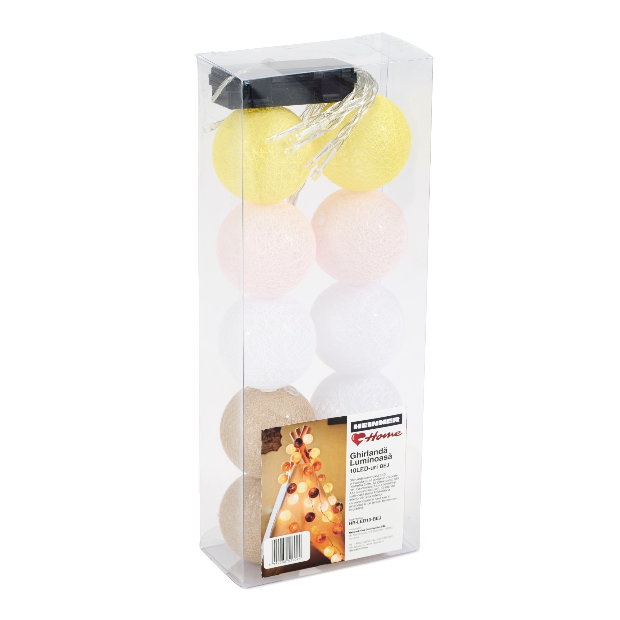 Ghirlanda Luminoasa Heinner 10LED-uri BEJ