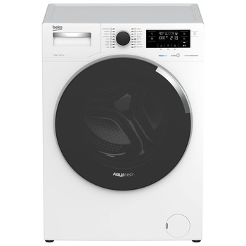 Masina de spalat rufe Beko WTE9744N, 9 kg, 1400 RPM, Clasa A, AquaTech, SteamCure, Motor ProSmart Inverter, Alb Masina de spalat rufe Beko WTE9744N, 9 kg, 1400 RPM, Clasa A, AquaTech, SteamCure, Motor ProSmart Inverter, Alb