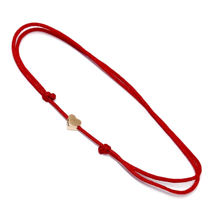 Bratara din argint rose, Dinuzete, simbol inima Martisor