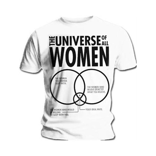 Round and round Fable rail Tricou Big Bang Theory Universe Of All Woman Marimea M - eMAG.ro
