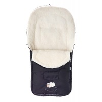 Sac de iarna de lana Negru