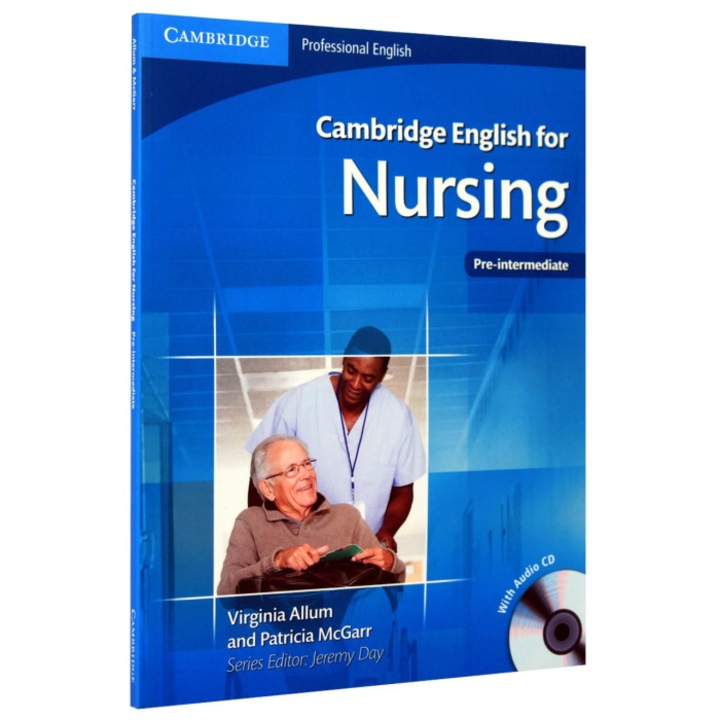 Cambridge English for Nursing Pre-intermediate Student's Book with Audio CD, Virginia Allum, Patricia McGarr, McGarr, Patricia