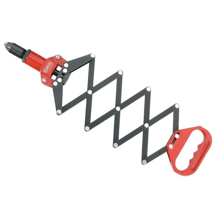 Genius popszegecshúzó harmonikás 2,4-3,2-4,0-4,8 mm