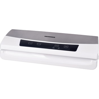 Aparat de vidat si sigilat Heinner HAV-130WHSS, vidare umeda/uscata, vidare caserole, rola pungi 3m, 12l/min, Alb/Inox. Aparat de vidat si sigilat Heinner HAV-130WHSS, vidare umeda/uscata, vidare caserole, rola pungi 3m, 12l/min, Alb/Inox.