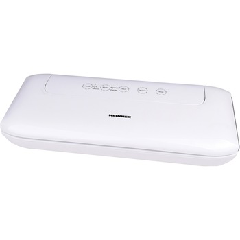 Aparat de vidat si sigilat Heinner HAV-130WH, touch control, vidare umeda/uscata, vidare caserole, rola pungi 3m, 9l/min, Alb Aparat de vidat si sigilat Heinner HAV-130WH, touch control, vidare umeda/uscata, vidare caserole, rola pungi 3m, 9l/min, Alb