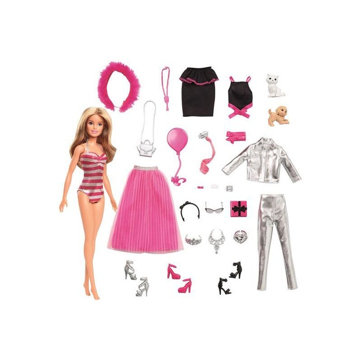 Mattel 1760378 Barbie adventi kalendárium - Mattel
