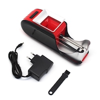 Aparat electric de facut tigari, injector tutun profesional, Rosu, design compact, ergonomic, New Generation by Urban Trends ®