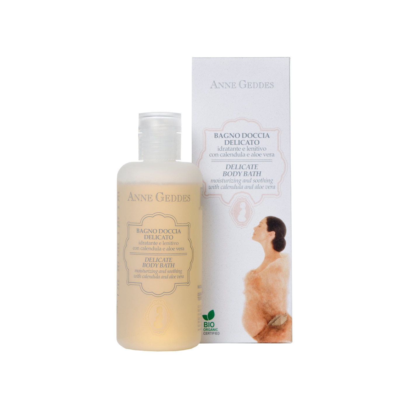 Gel de Dus Delicat, Hidratant, Calmant, Anne Geddes, 250ml, Delicate Body Bath