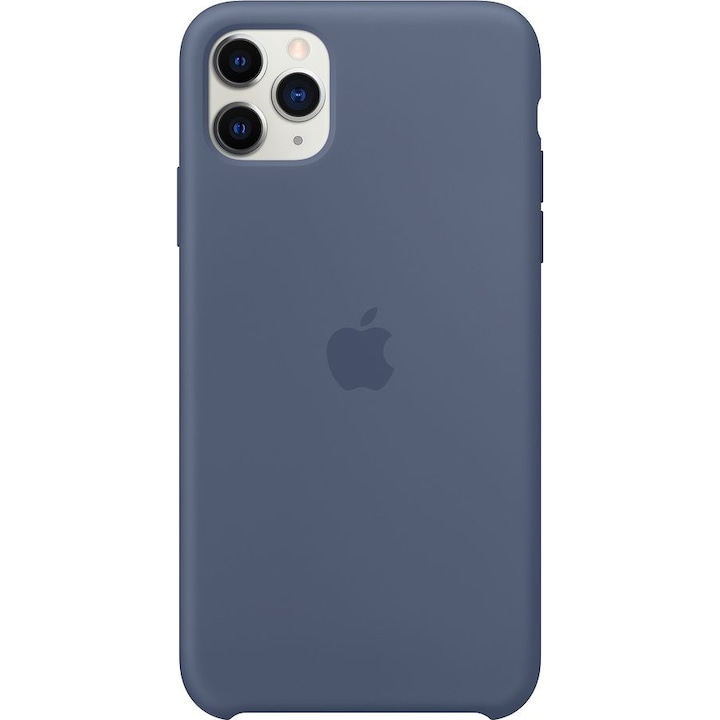 Защитен калъф Apple за iPhone 11 Pro Max, Силиконов, Alaskan Blue