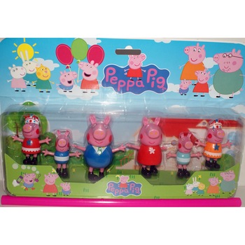 Set 6 figurine Peppa Pig Set 6 figurine Peppa Pig