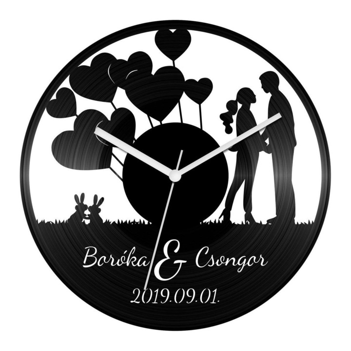 Esküvő 11 bakelit óra