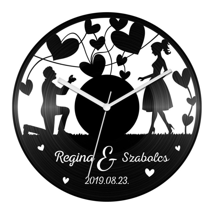 Esküvő 10 bakelit óra