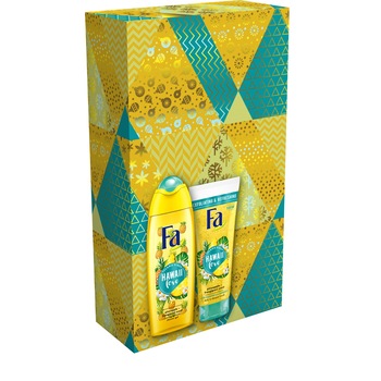Set cadou Fa Hawaii Love: Gel de dus, 250 ml + Scrub, 200 ml Set cadou Fa Hawaii Love: Gel de dus, 250 ml + Scrub, 200 ml