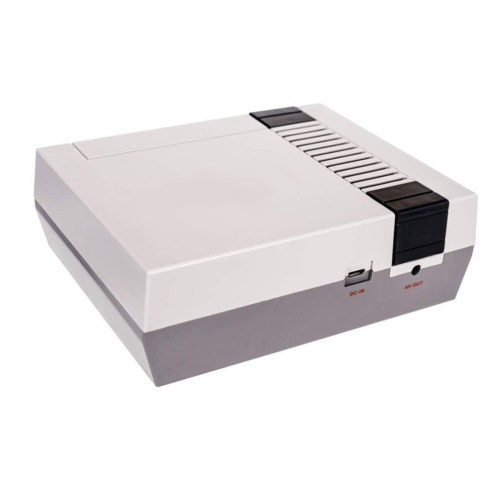 Consola de jocuri retro Timeless Tools, 620 jocuri, 2 controller, Conexiune RCA, Procesor 5200 M, HDD 1 GB, RAM 6 MB, 13 x 10 x 7.5 cm, Gri
