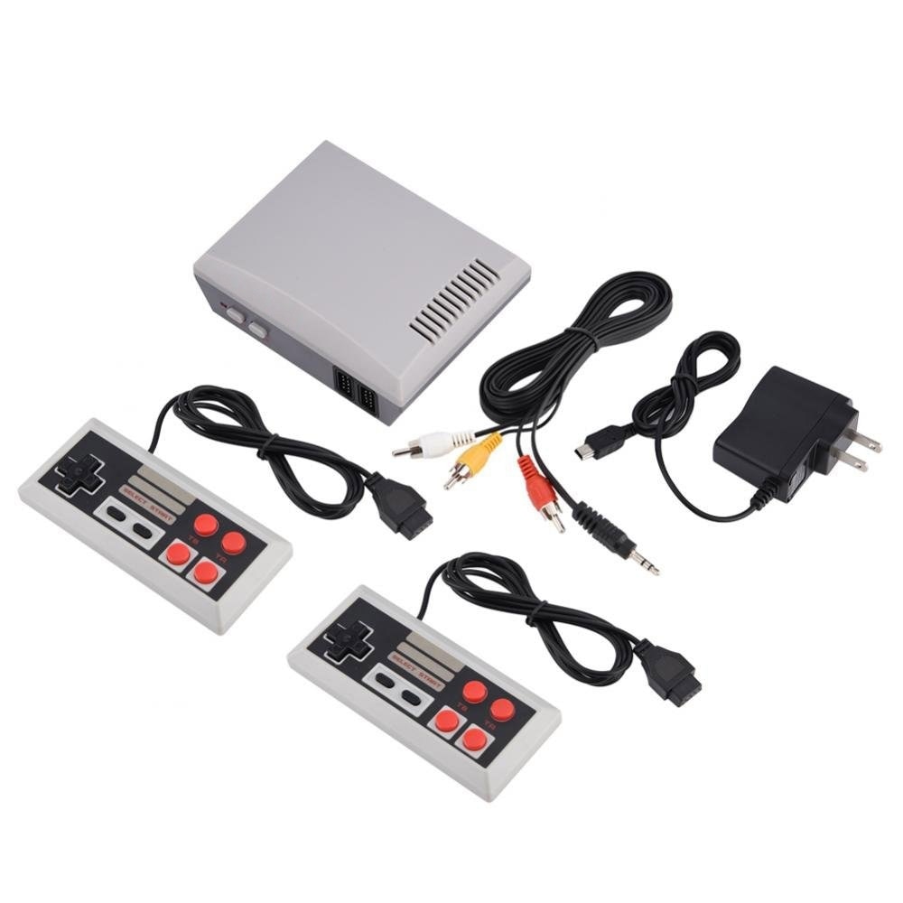 Consola de jocuri retro Timeless Tools, 620 jocuri, 2 controller, Conexiune RCA, Procesor 5200 M, HDD 1 GB, RAM 6 MB, 13 x 10 x 7.5 cm, Gri
