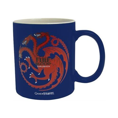Cana Game Of Thrones Targaryen Blue And White Ceramic