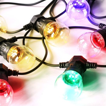 Ghirlanda cu 10 becuri Led colorate, lungime 450cm, Platinet 44772, si cablu alimentare 5m cu transformator Ghirlanda cu 10 becuri Led colorate, lungime 450cm, Platinet 44772, si cablu alimentare 5m cu transformator