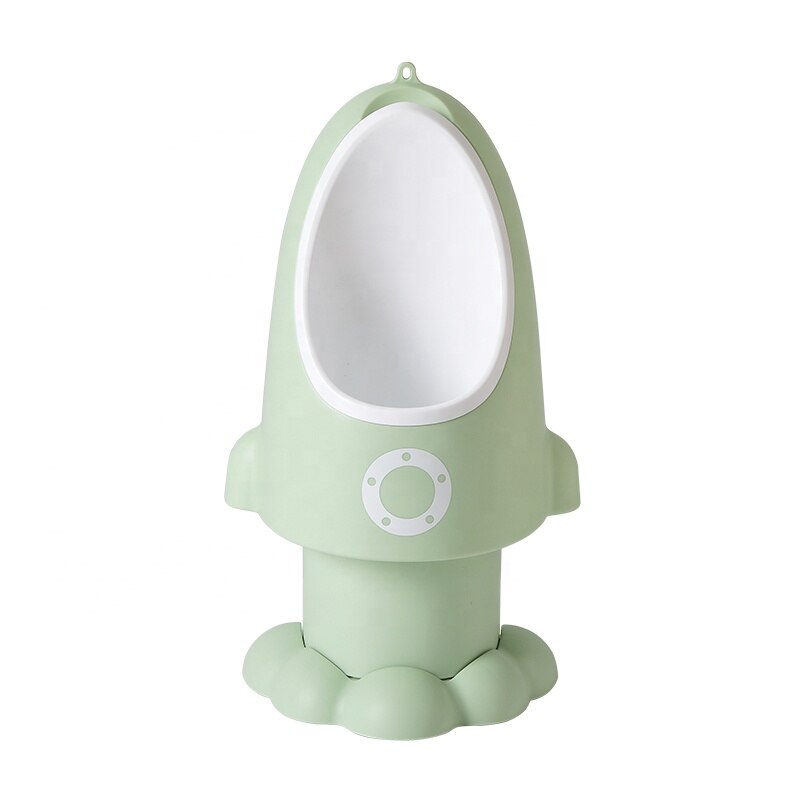 Pisoar baieti reglabil pe inaltime Little Mom Rocket Green