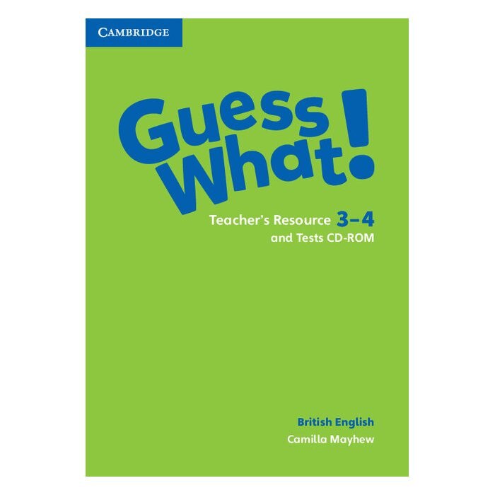 Guess What! Levels 3-4 Teacher's Resource and Tests CD-ROMs, Camilla Mayhew