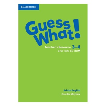 Guess What! Levels 3-4 Teacher's Resource and Tests CD-ROMs, Camilla Mayhew Guess What! Levels 3-4 Teacher's Resource and Tests CD-ROMs, Camilla Mayhew