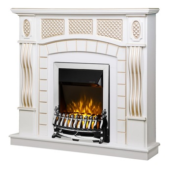 Semineu electric Amsterdam alb & Galileo silver, 2000 W, Dimensiuni (I*L*A) :1100*1150*300 mm Semineu electric Amsterdam alb & Galileo silver, 2000 W, Dimensiuni (I*L*A) :1100*1150*300 mm