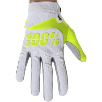 Manusi Mx-Enduro 100% Airmatic Alb/Galben/Gri, Tg.M Manusi Mx-Enduro 100% Airmatic Alb/Galben/Gri, Tg.M