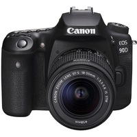 aparat foto dslr canon eos 90d 325 mp 4k negru  obiectiv 18-55mm is stm imagen 10_0_
0