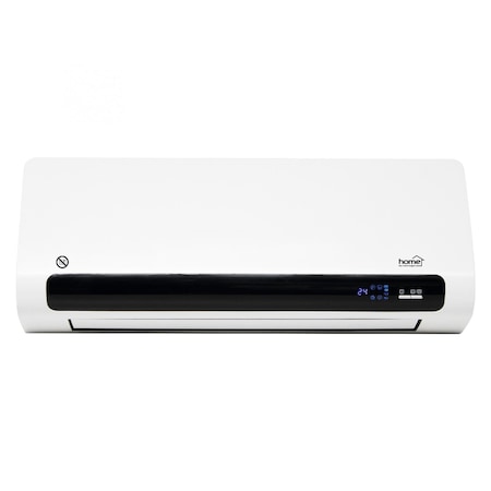 Aeroterma de perete Home FKF 65221, 2200 W, 2 trepte de putere, termostat electronic, timer, telecomanda