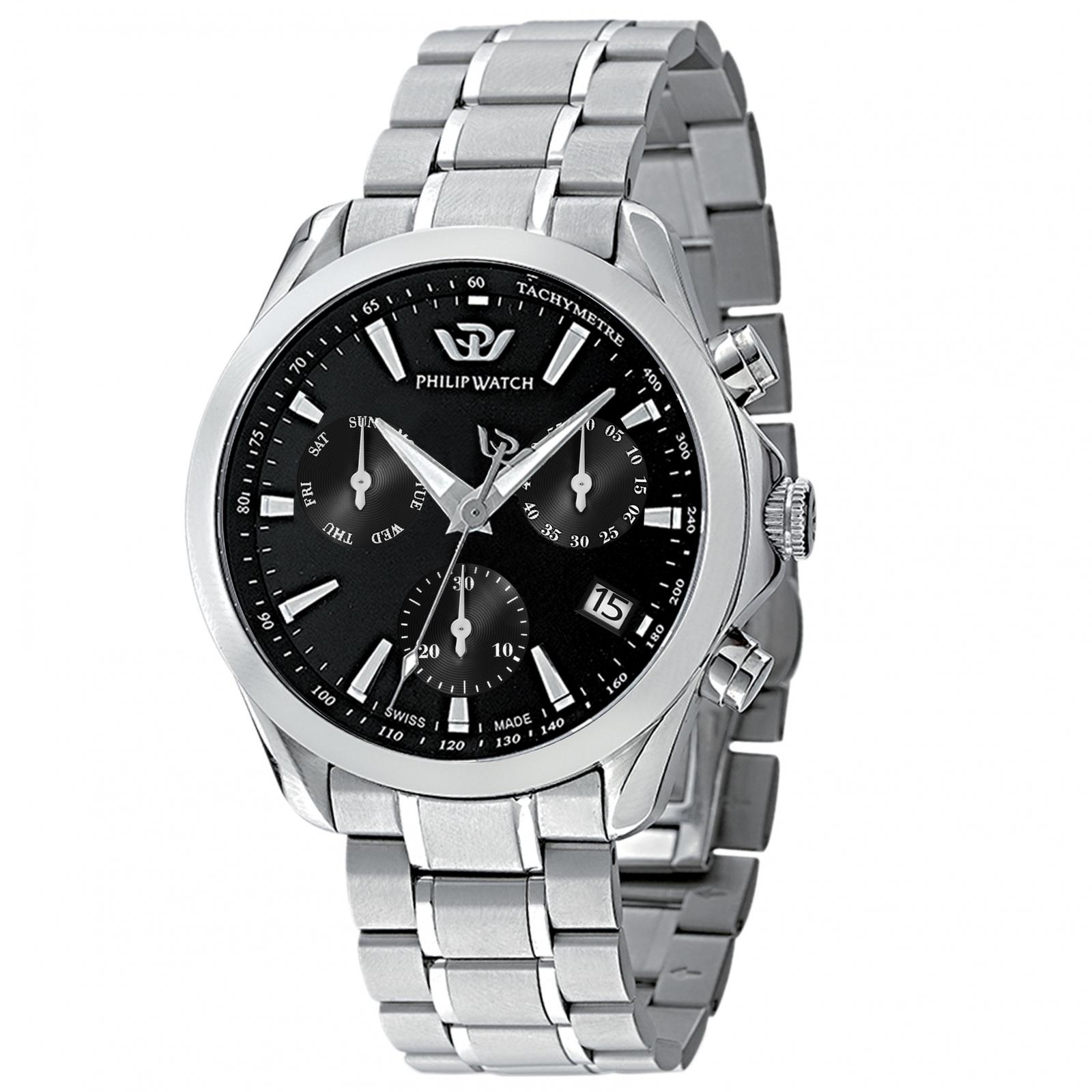 Ceas barbatesc Philip Watch R8273995004 Quartz Argintiu