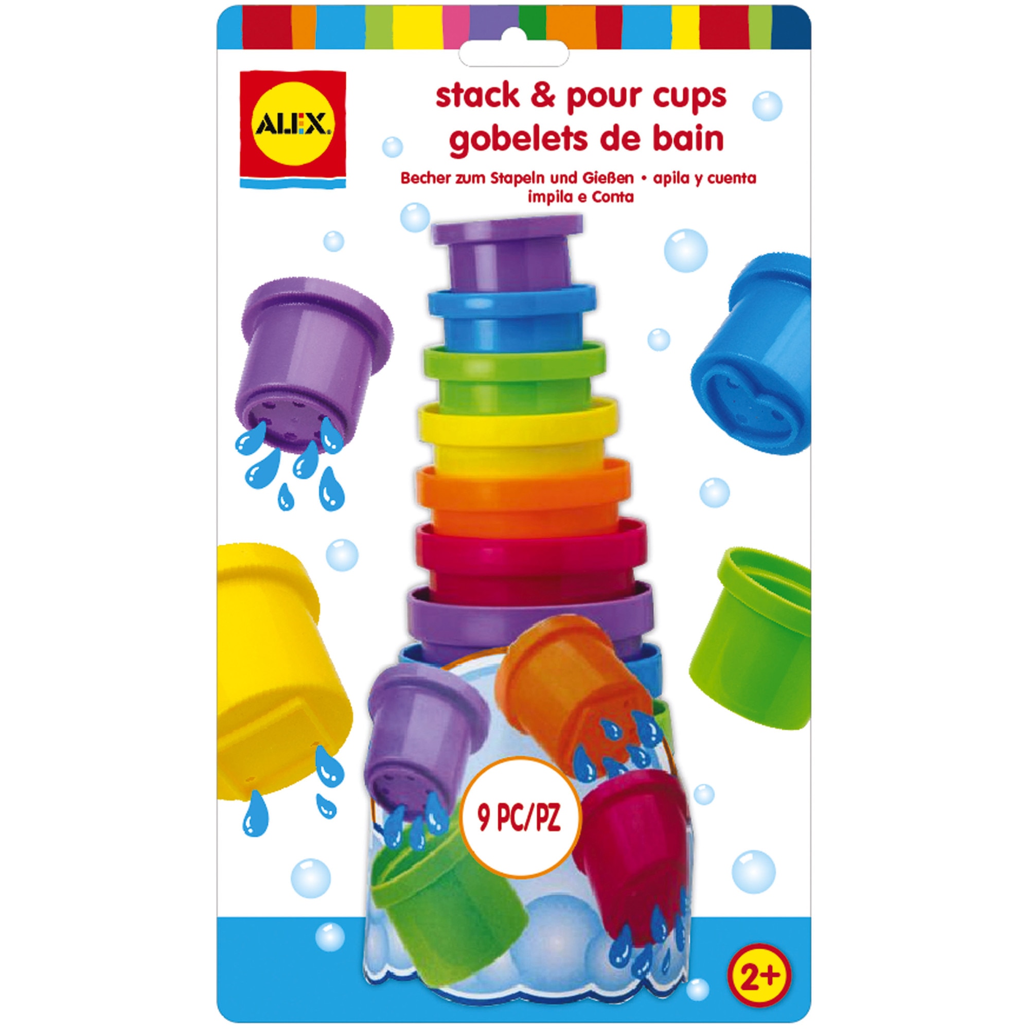 Set 9 cani stacabile AlexToys