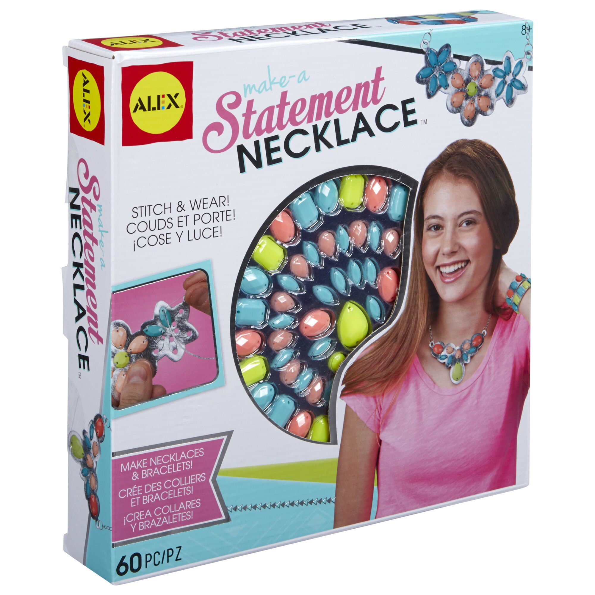 Set 60 de piese pentru Coliere statement AlexToys