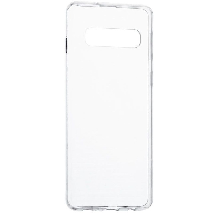 Husa Silicon Ultra Slim compatibila Samsung A105 Galaxy A10, Transparent