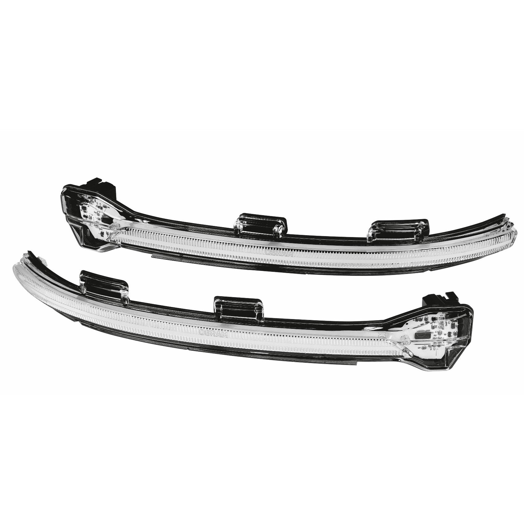 Set 2 Indicatoare Dinamice Full LED pentru Oglinda OSRAM compatibil cu VW Golf 7 VII (08/2012-) VW Touran II (05/2015-) LEDriving Alb