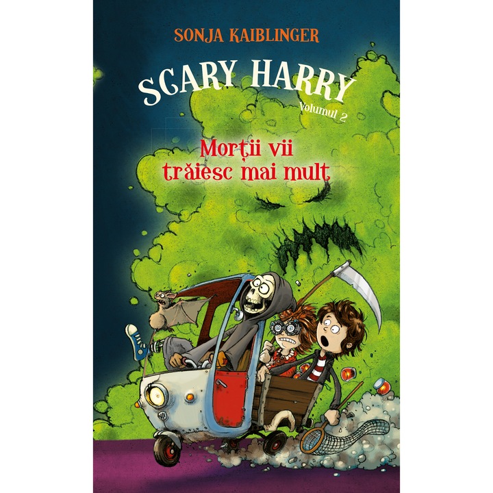 Scary Harry 2. kötet – Az élő halottak tovább élnek (Román nyelvű kiadás)