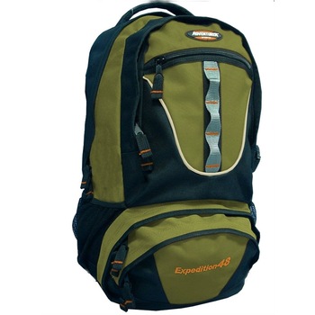 Rucsac de munte Adventurer 5333, 48L, Negru/Verde Rucsac de munte Adventurer 5333, 48L, Negru/Verde