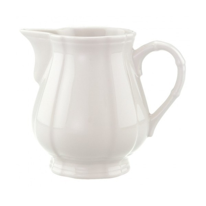 Recipient pentru frisca sau lapte 0.25 l Villeroy&Boch Manoir, portelan premium, alb