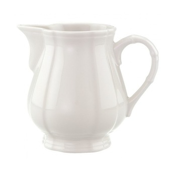 Recipient pentru frisca sau lapte 0.25 l Villeroy&Boch Manoir, portelan premium, alb Recipient pentru frisca sau lapte 0.25 l Villeroy&Boch Manoir, portelan premium, alb