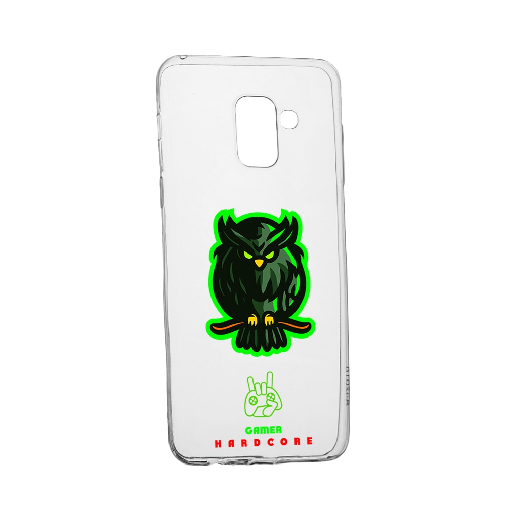 Husa de protectie Gamers, Hardcore pentru Samsung Galaxy J6 2018, rezistenta la uzura, anti-alunecare, din silicon Premium, 288
