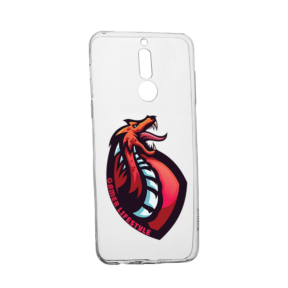 Husa de protectie Gamers, Lifestyle pentru LG K40/K12 Plus, rezistenta la uzura, anti-alunecare, din silicon Premium, 289